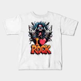 Unleash Your Inner Rock God Kids T-Shirt